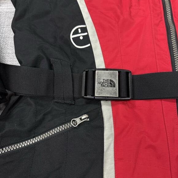 VTG North Face Steep Tech Jacket Womens Large Red Black White Belted Ski 90s EUC - Picture 7 of 16